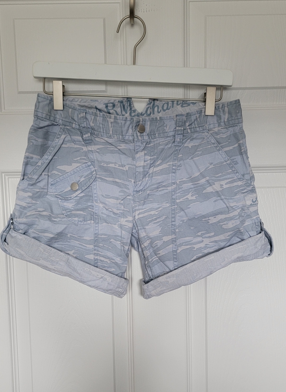 Armani Exchange Camo Cargo Shorts Size 2